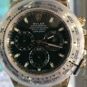 18K Yellow Gold Green Dial Daytona Rolex Watch 63901