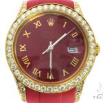 18K Yellow PVD & Stainless Steel Rolex DateJust Watch 6...