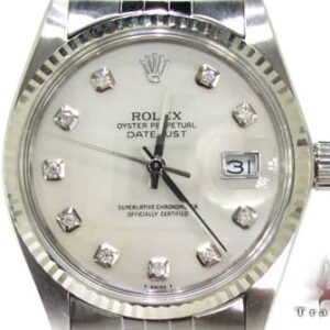 Rolex Datejust Steel and White Gold 178274 19206