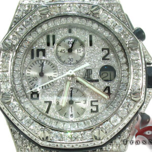 Audemars Piguet Royal Oak Offshore Full Diamond Watch 2...