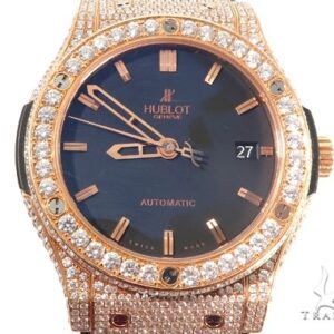 Diamond Hublot Watch Classic Fusion with Rubber Band 64...