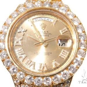 Fully Iced Day Date II Rolex Watch 64103