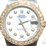 Pave Diamond Datejust Rolex Watch 41588