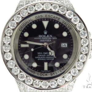 Pave Diamond Rolex Deepsea Watch 42352