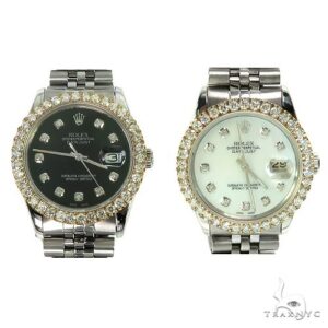 Rolex DateJust 36mm  Diamond Yellow Style Bezel Watch 6...