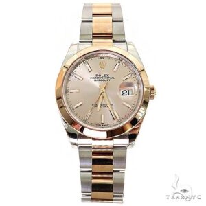 Rolex Datejust 126301 41mm 18k Rose Gold & Stainless St...