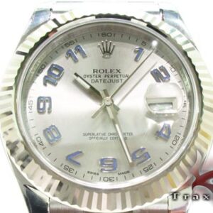 Rolex Datejust II White Gold & Steel 116334 27956