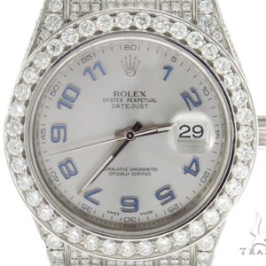 Rolex Datejust II Steel and White Gold 116334 44443