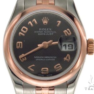 Rolex Datejust Rose Gold and Steel 179161 43370
