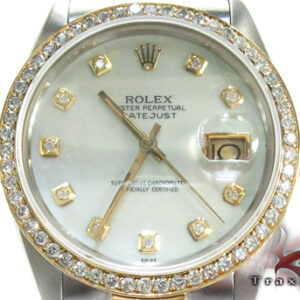 Rolex Datejust Steel and Yellow Gold 16243 27929