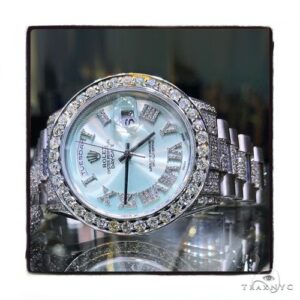 Rolex Day Date Mother of Pearl 18K Gold and Stainless S...