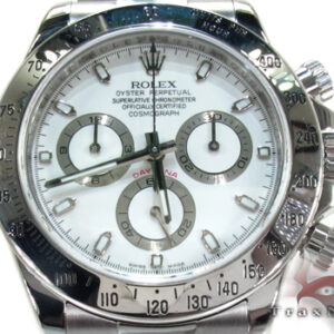 Rolex Daytona Steel Watch 116520 27620